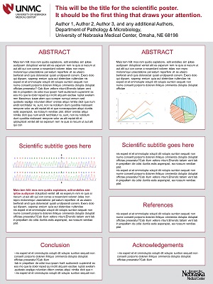 Scientific poster J