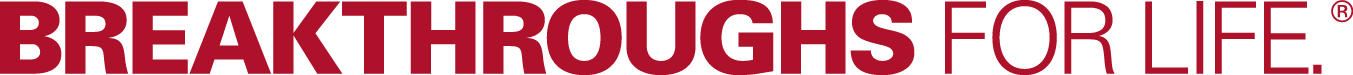 UNMC tagline using red text.